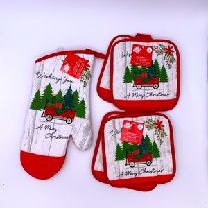 Oven Mitt & Pot Holders